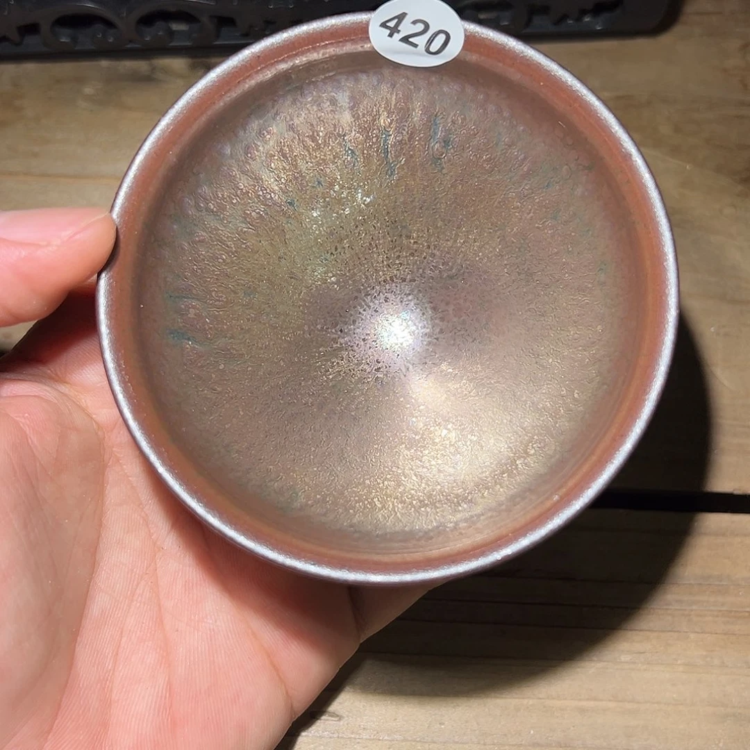 茶盏老表精选柴烧420