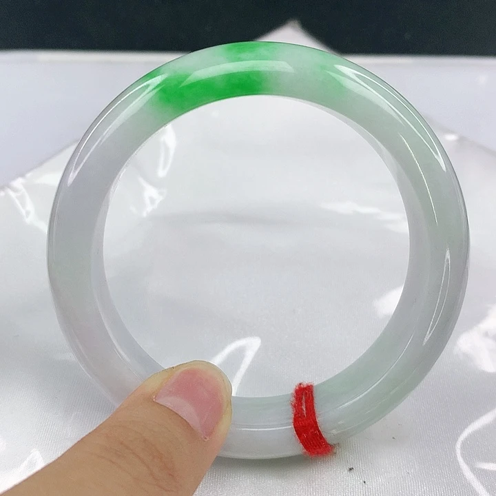 未镶嵌手镯翡翠圈56.6，0A033