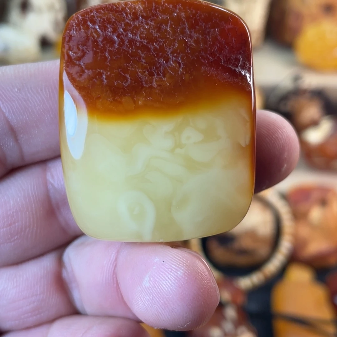 裸石琥珀未镶嵌天然蜜蜡