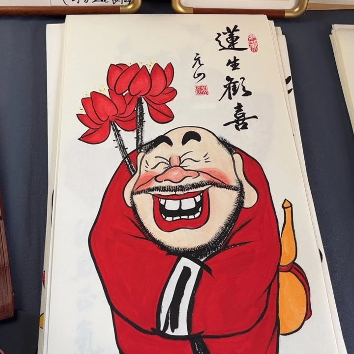 国画禅意画纯手绘作品