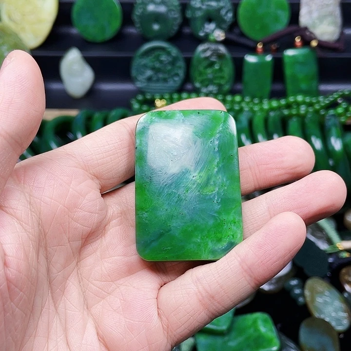 小***喜和田玉未镶嵌挂件