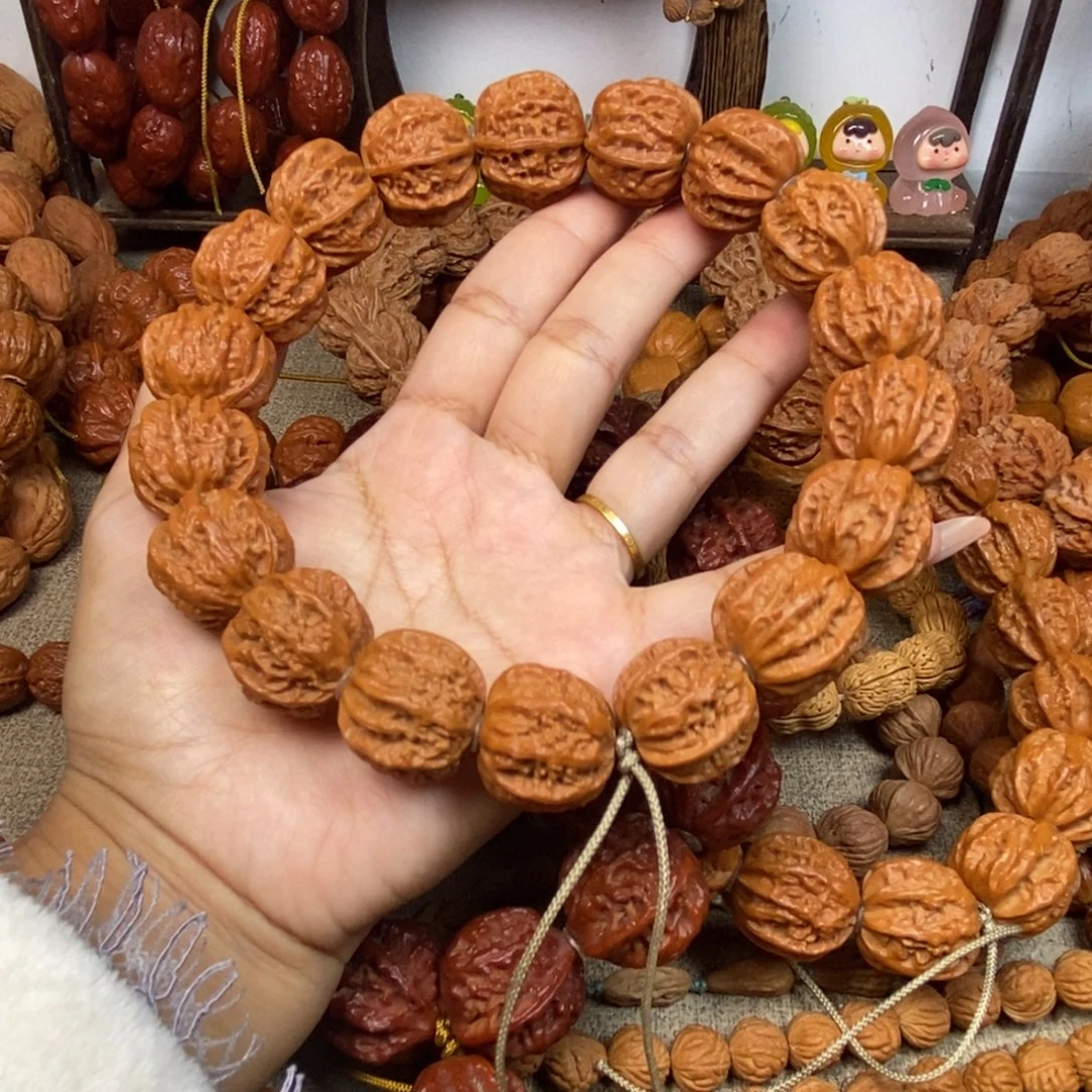 荣***文玩核桃吊坠龙脊京八棱文玩核桃