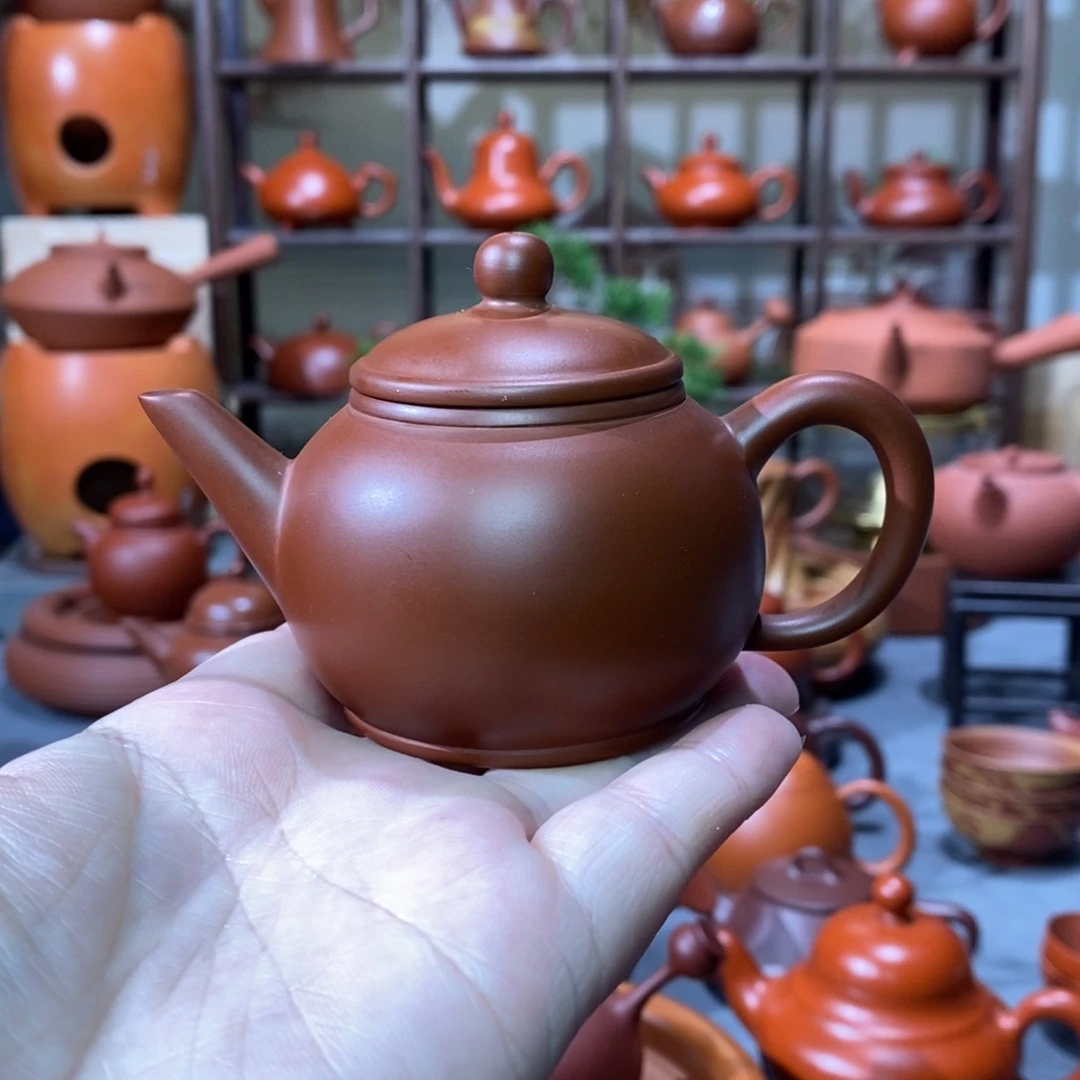 紫砂茶壶全手工水平壶100cc