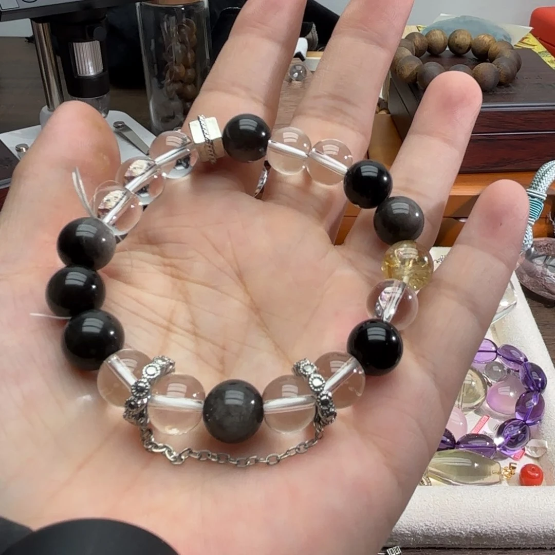 未镶嵌手链水晶多宝