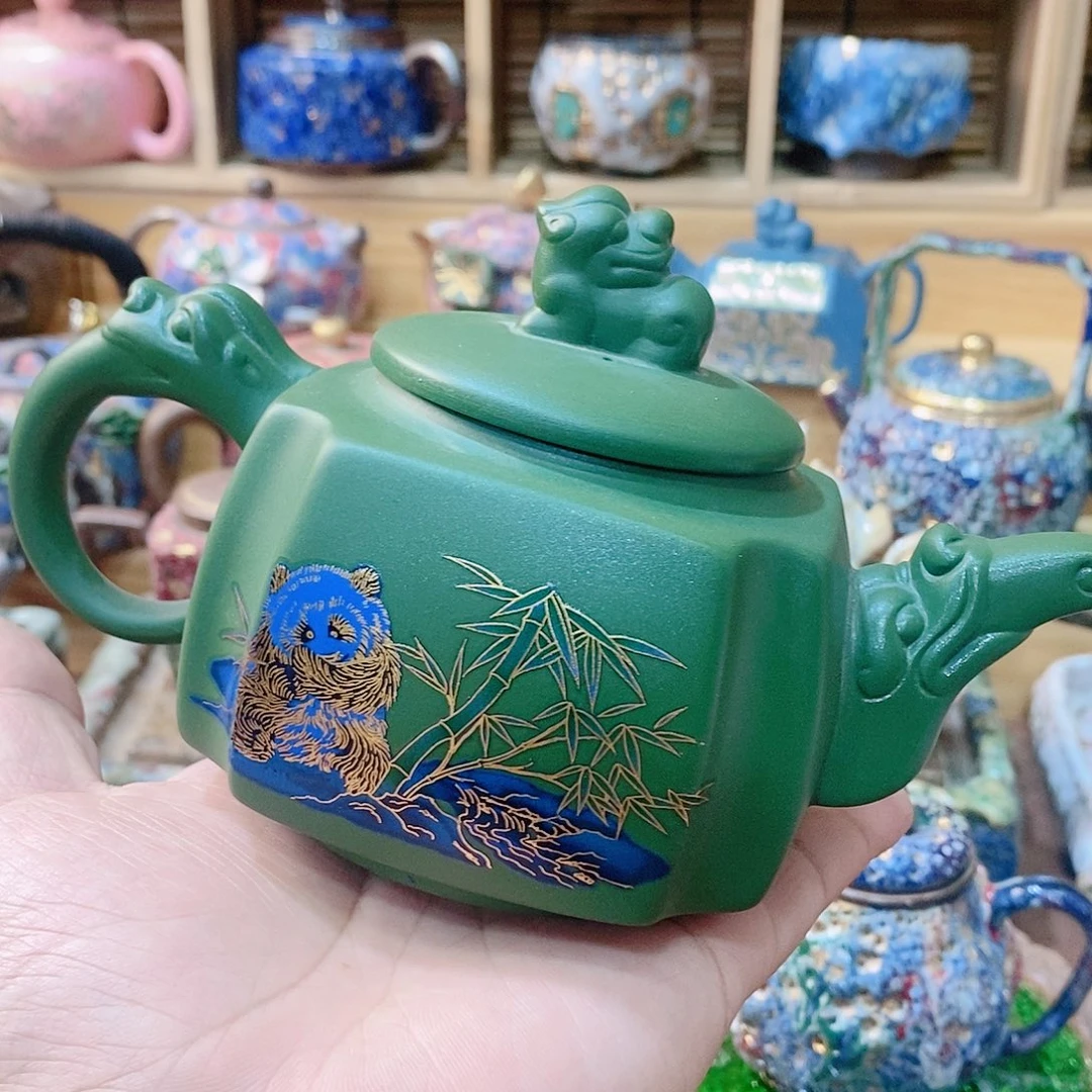 粗陶志野柴烧茶具