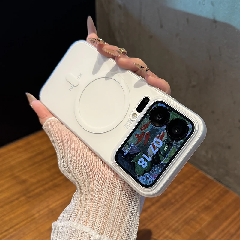 适用于小米17pro手机壳轻薄磨砂MI17透明无线磁吸promax简约硬壳