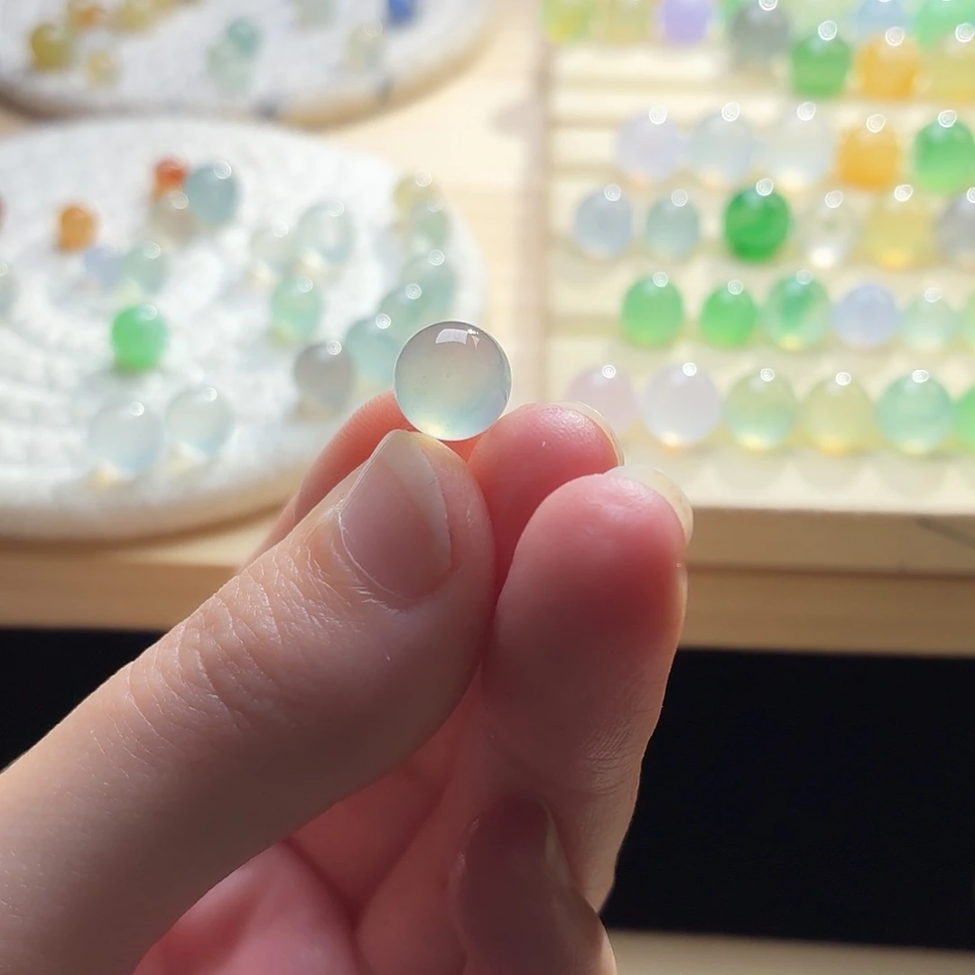 康***力翡翠散珠翡翠1264