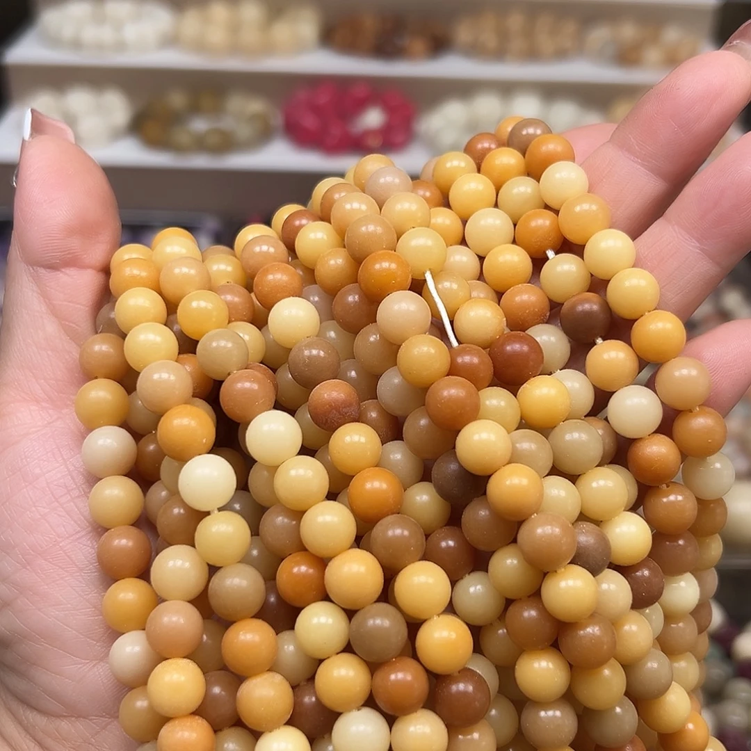 手串菩提根/象牙果卡9唐三彩圆10条