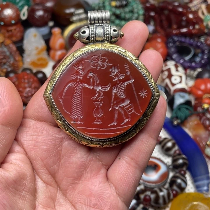 玛瑙/玉髓未镶嵌颈饰