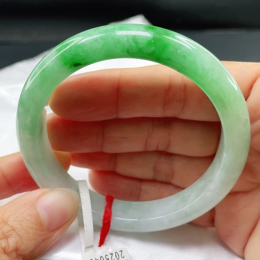 未镶嵌手镯翡翠正圈56.5。036