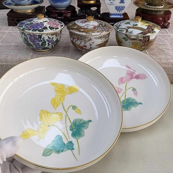 瓷片口径20香兰社瓷器