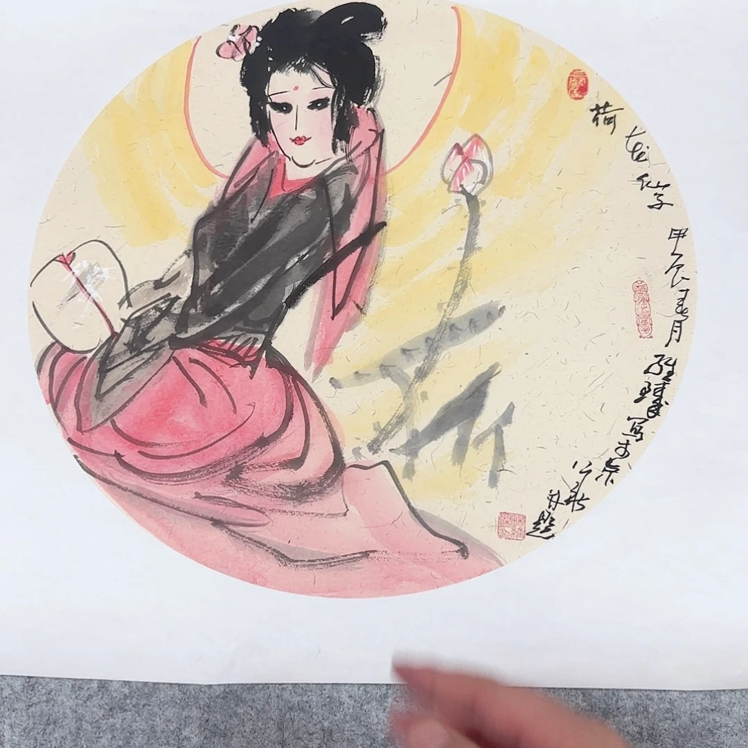国画艺术家的作品