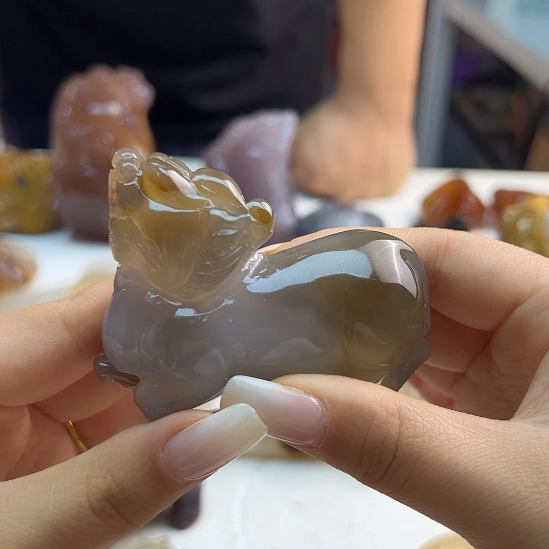 玛瑙/玉髓未镶嵌颈饰