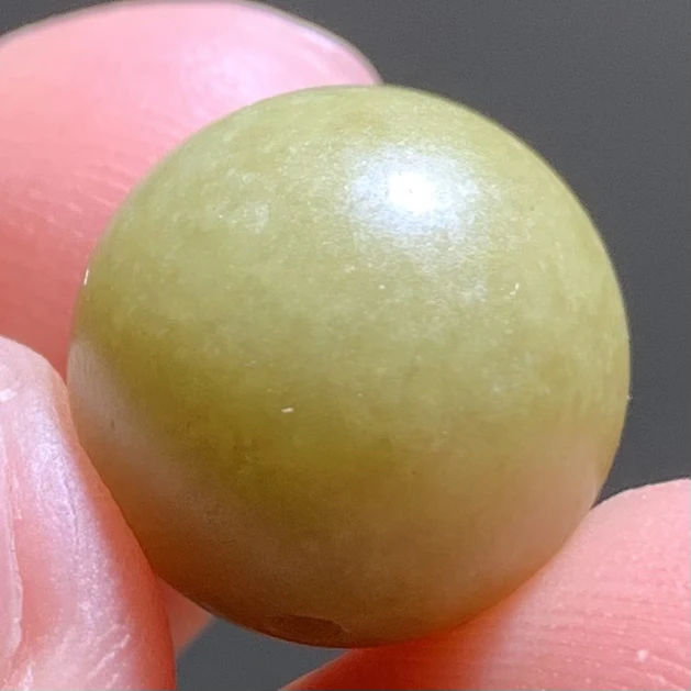 【黄翡•圆珠】缅甸天然A货翡翠黄翡圆珠卡13锁骨链串珠顶珠隔珠百搭