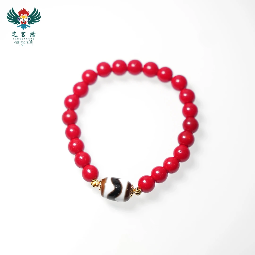 岚宫措｜虎牙怀业手链 L258