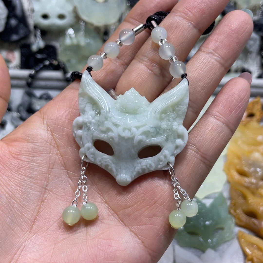 【闪购商品】岫玉未镶嵌颈饰92吊坠