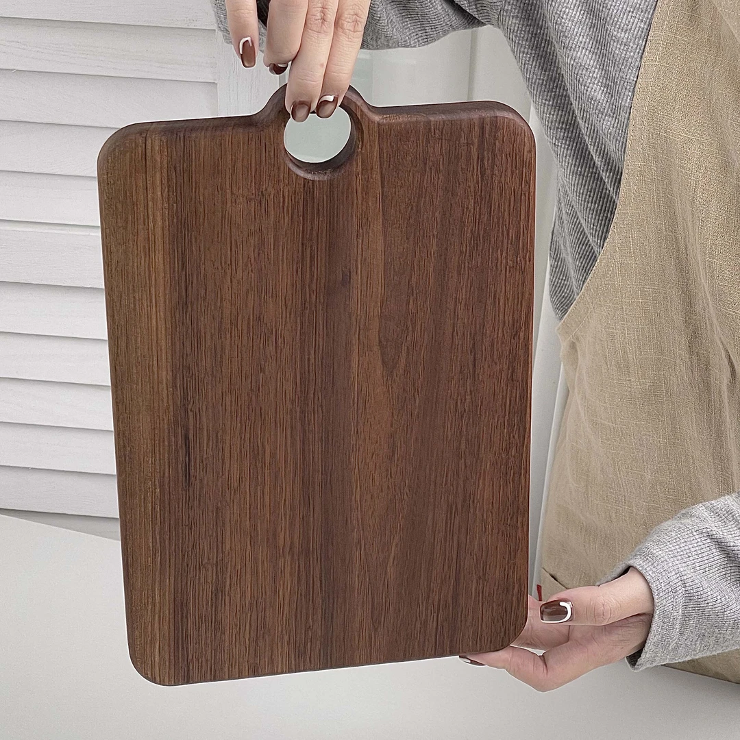 嘉点家用实木菜板厨房专用砧板抗菌防霉切菜板食品级小号水果案板