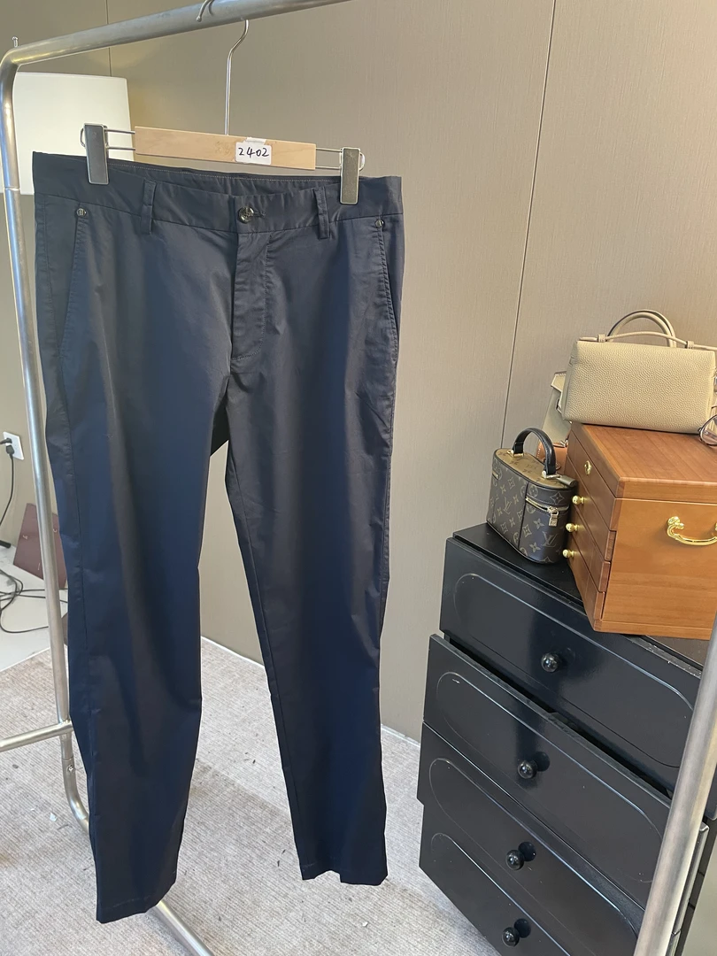 【秋秋严选】男装24021009-37裤子藏青百搭休闲（直播间展示为准）
