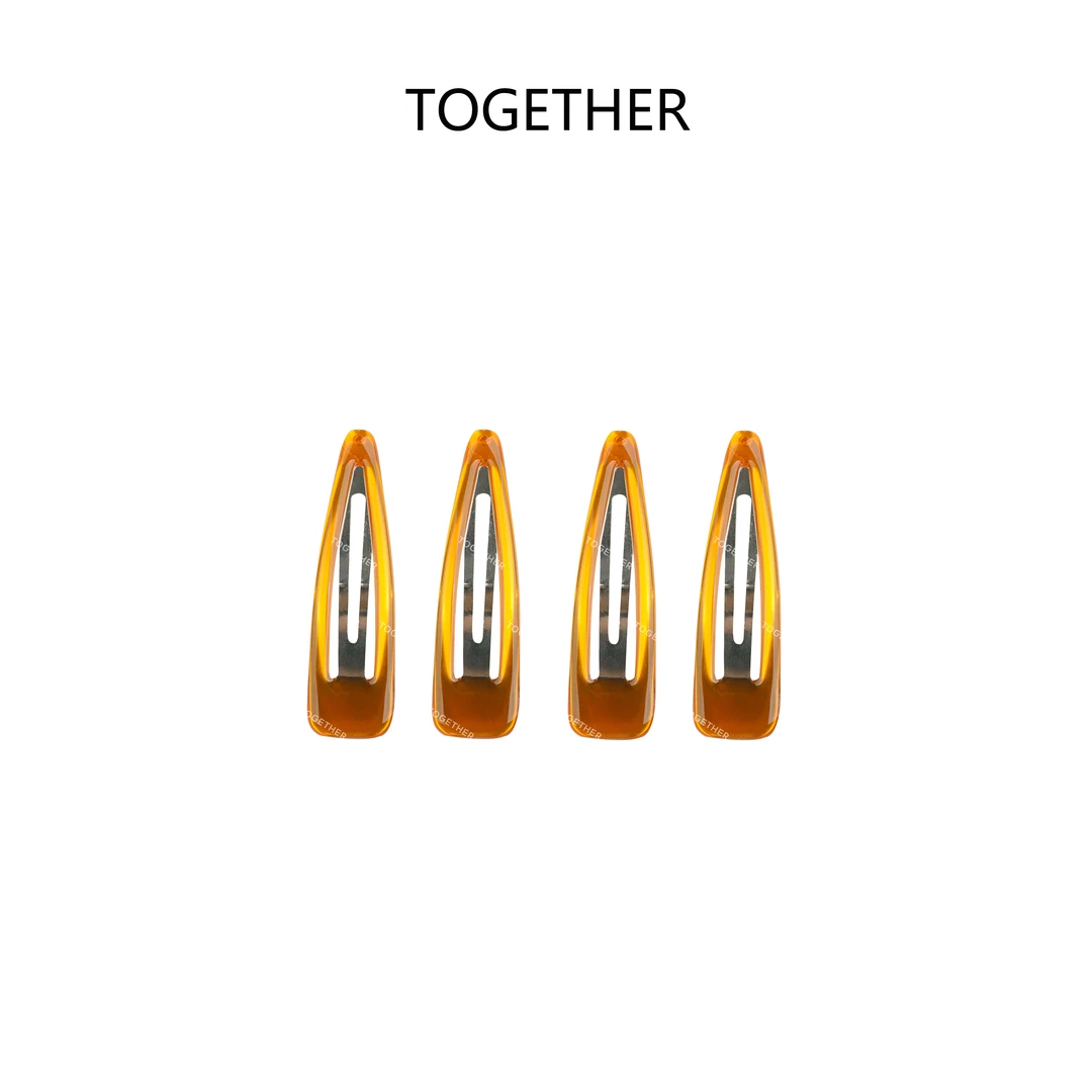 【TOGETHER】· BB夹 · 韩系简约复古百搭水滴BB夹碎发质感发夹W1839