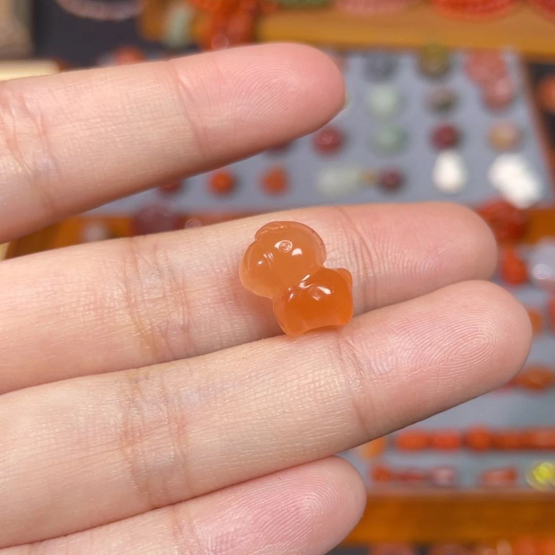 南红玛瑙未镶嵌小马