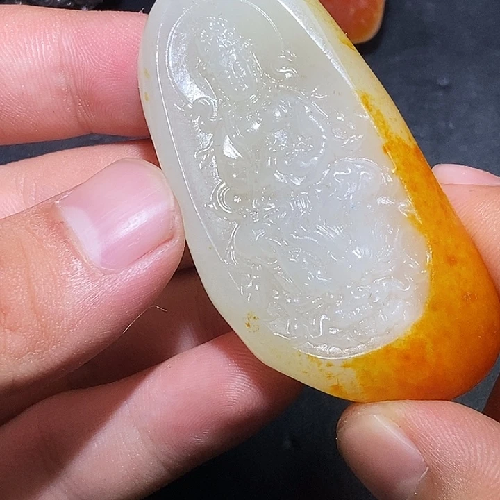 和田玉未镶嵌颈饰CC