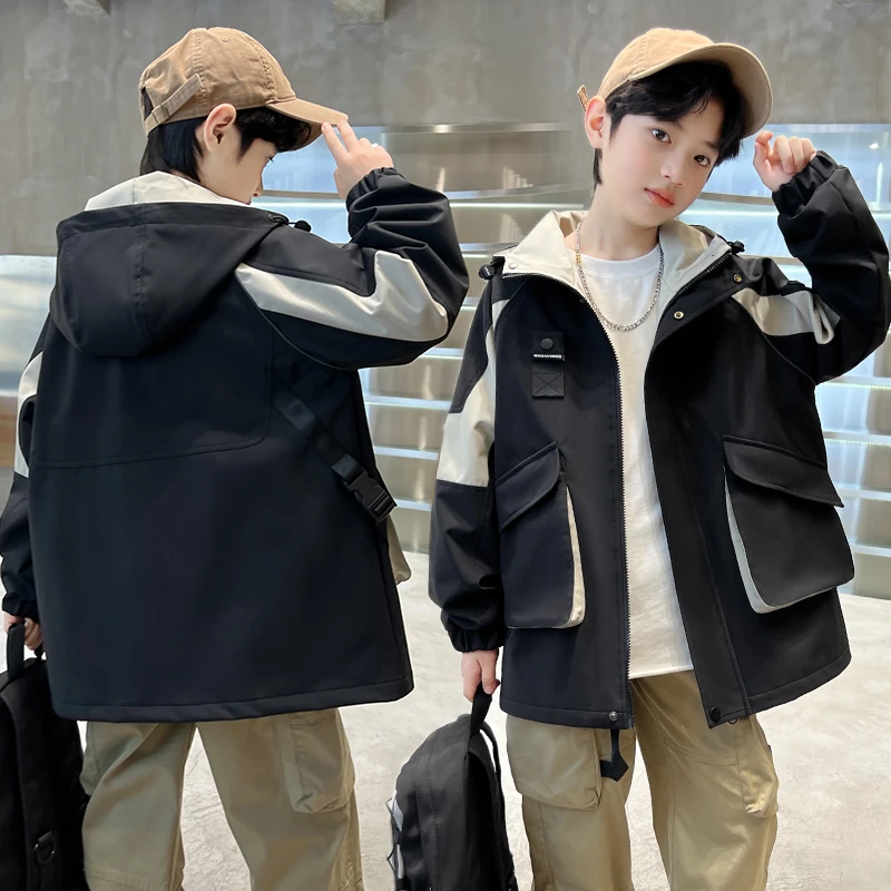 男童春装外套新款春季时髦洋气春秋款休闲潮AF016