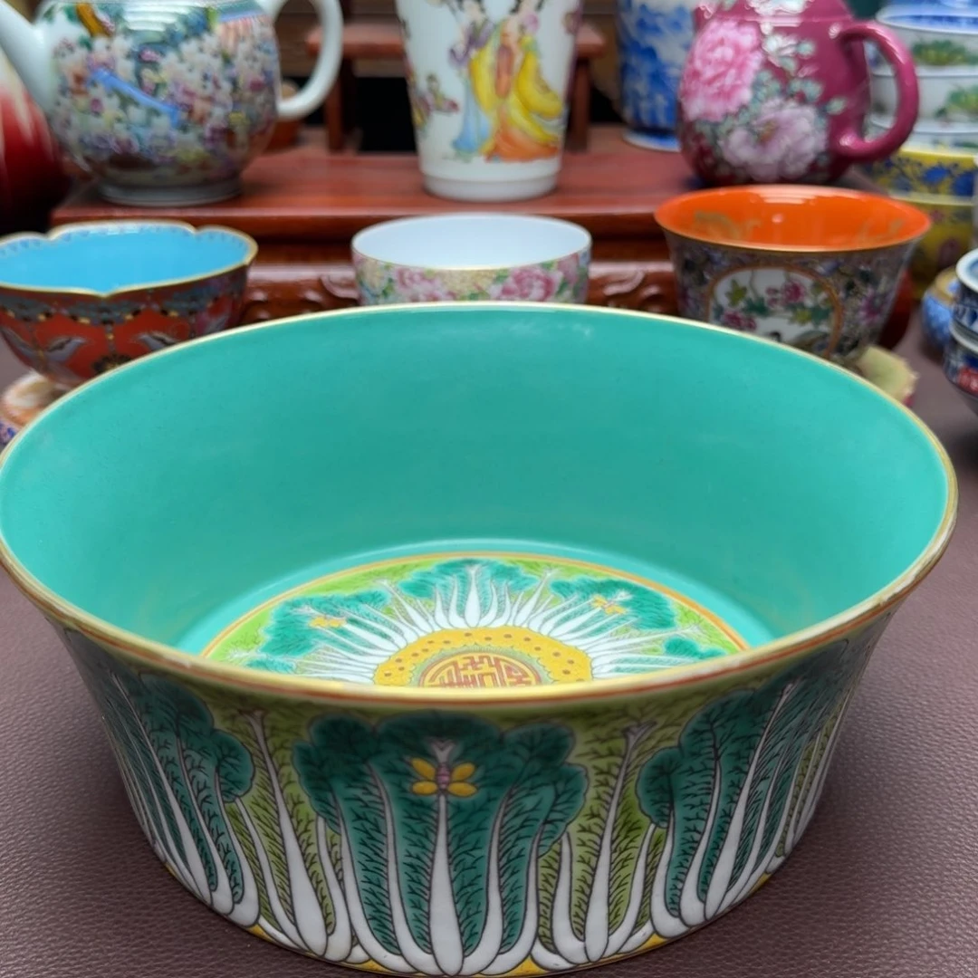 瓷片景德镇仿古手工制作精品展示