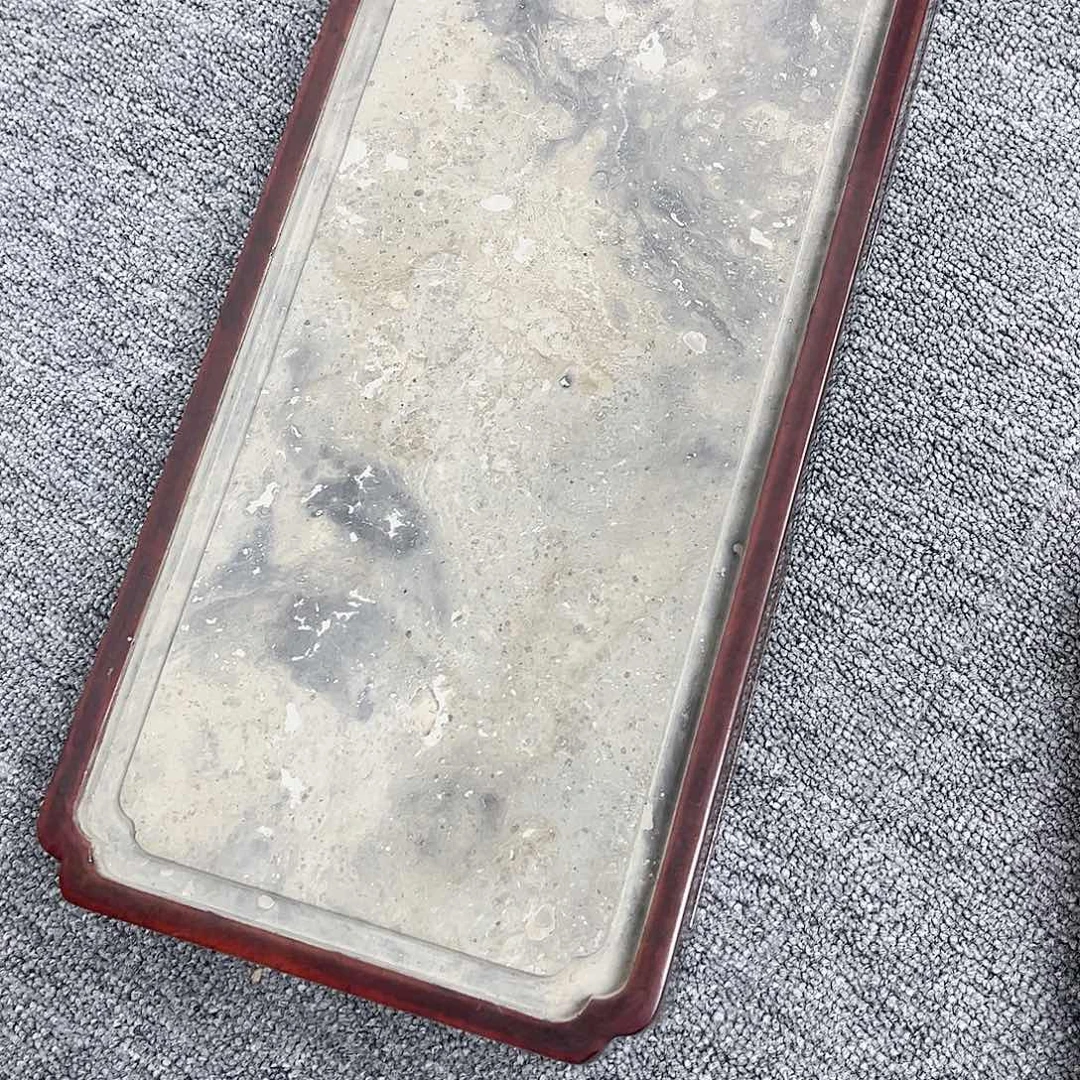 用****7微瑕金砖茶盘茶具套装