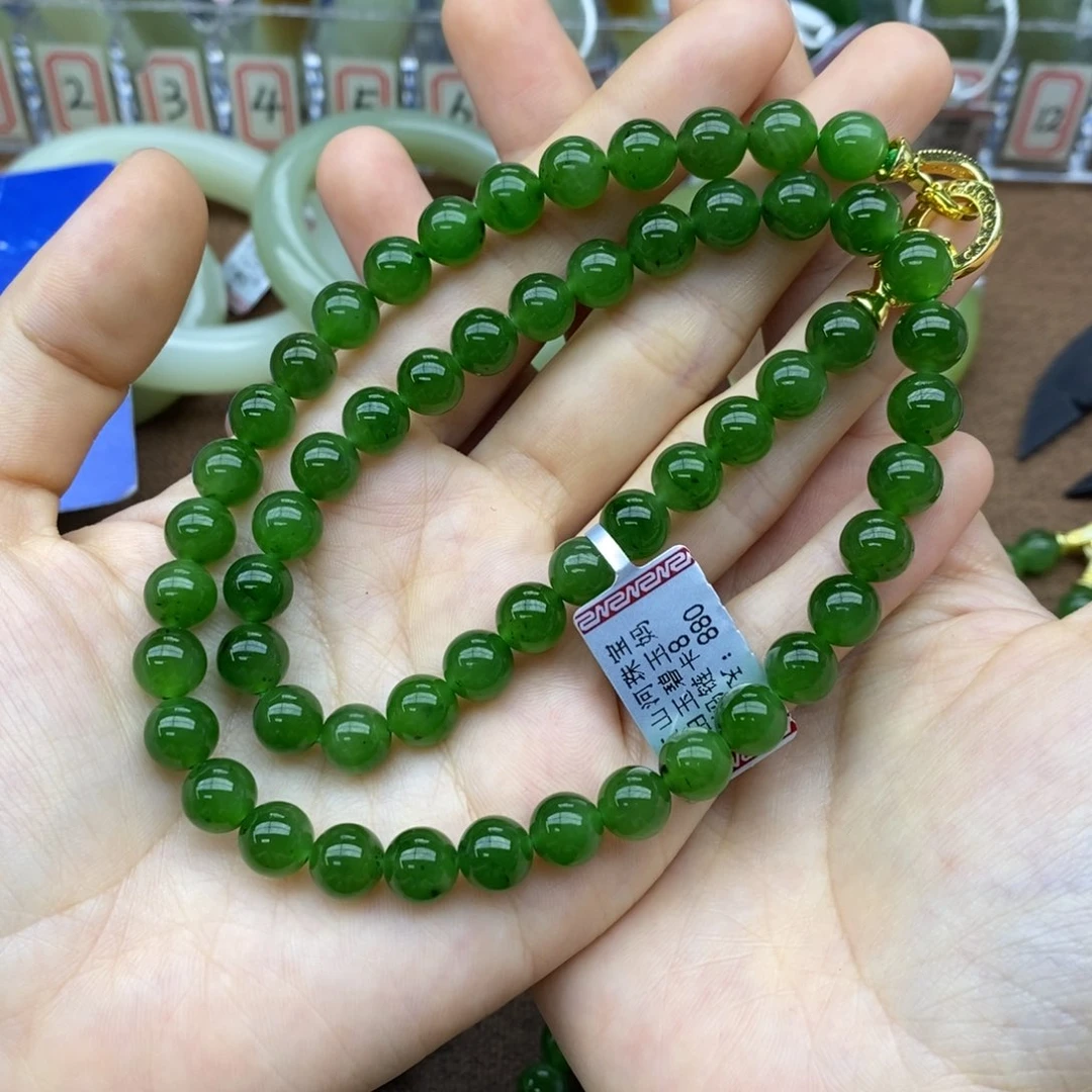 心***梦和田玉未镶嵌挂件卡8