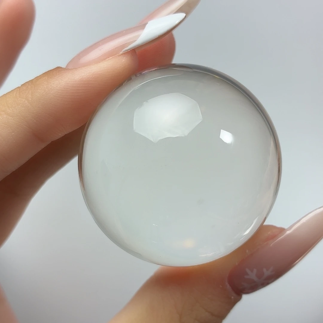 珠宝半成品未镶嵌水晶净体40.9mm