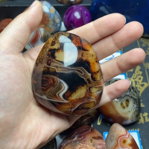 未镶嵌玛瑙/玉髓珠宝奇石飞*哥