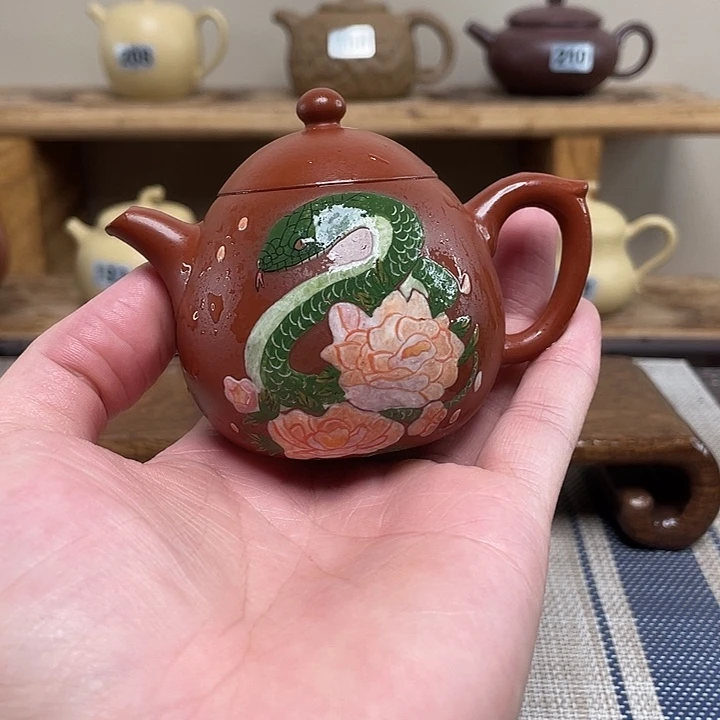 茶壶紫砂原矿手工紫砂壶