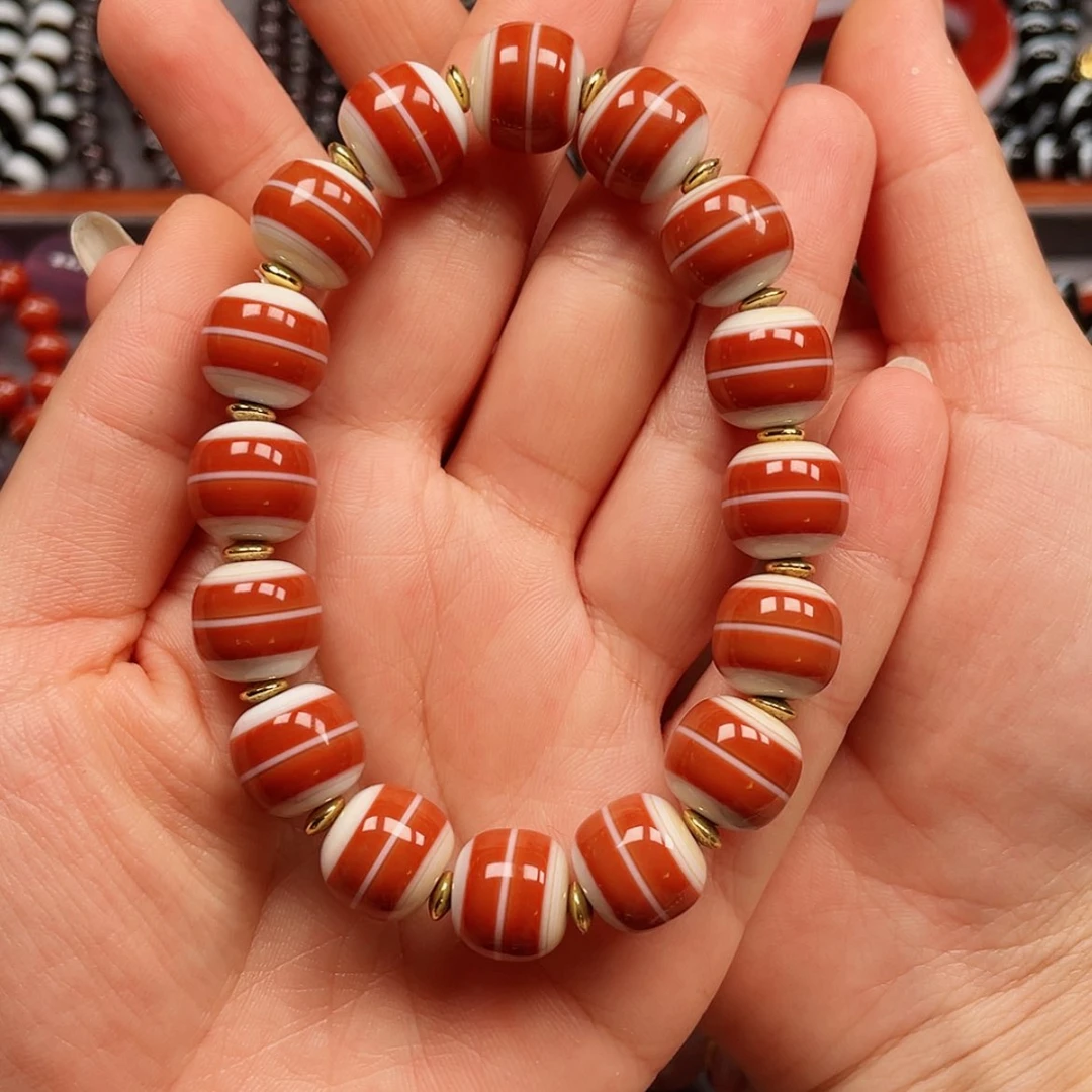 【闪购商品】玛瑙/玉髓合金珠宝半成品华*姐