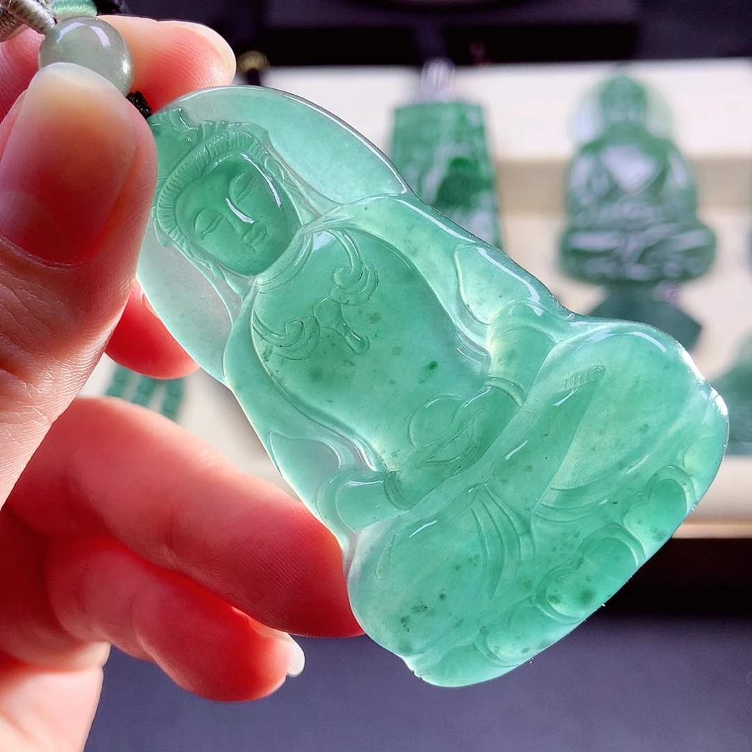 【闪购商品】颈饰未镶嵌翡翠天然