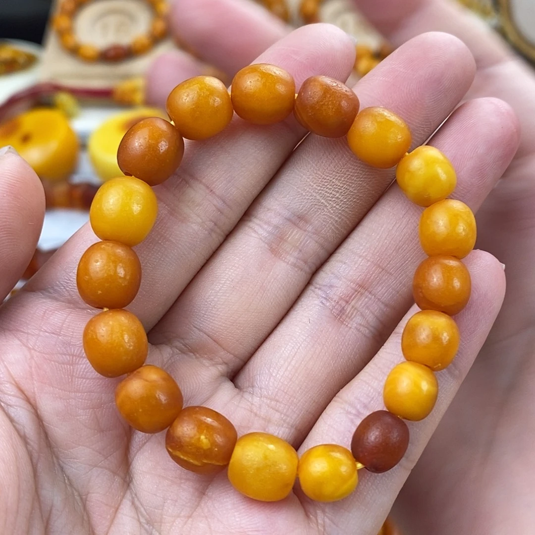 裸石琥珀未镶嵌蜜蜡