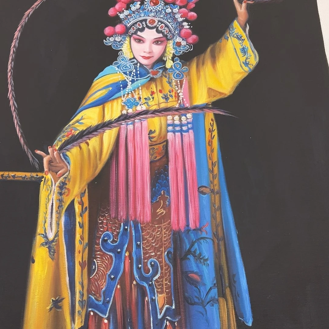 国画二郎展览原作