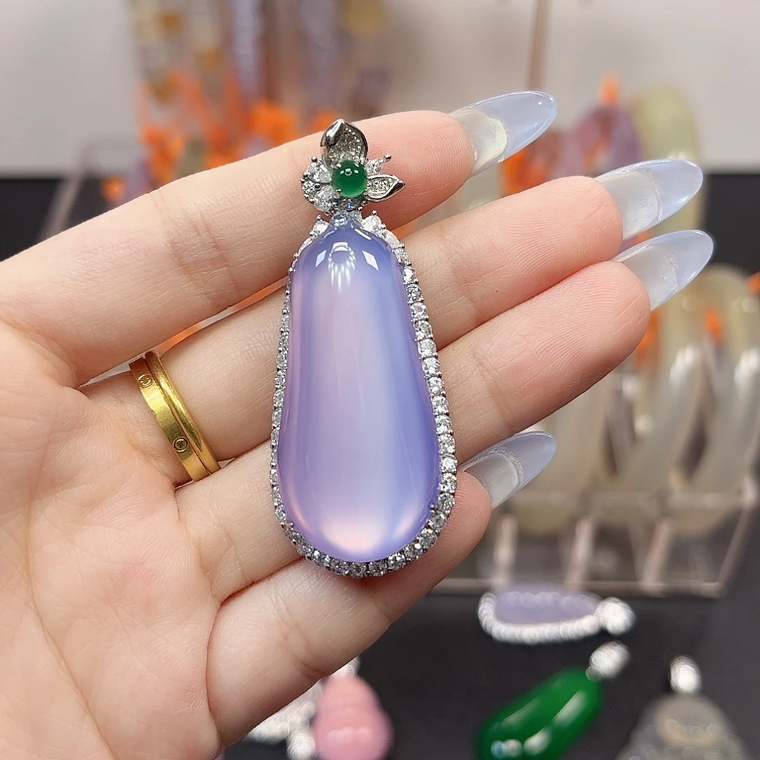 柠***檬玛瑙/玉髓未镶嵌颈饰