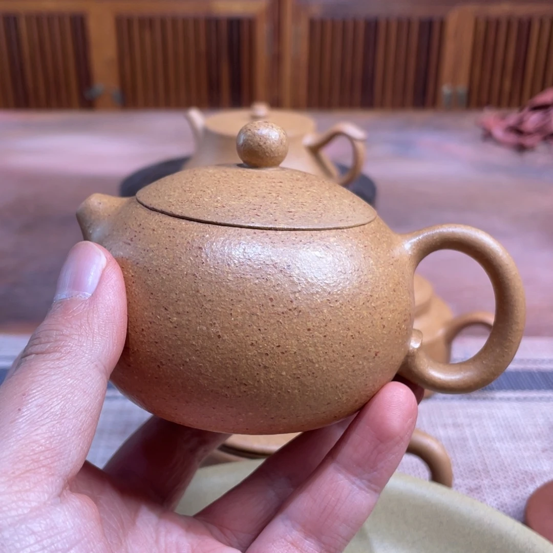 平***人紫砂茶壶宜兴紫砂原矿紫砂壶