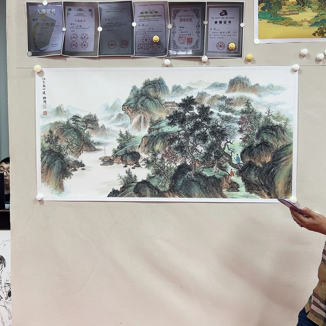 国画梅琦老师国画作品