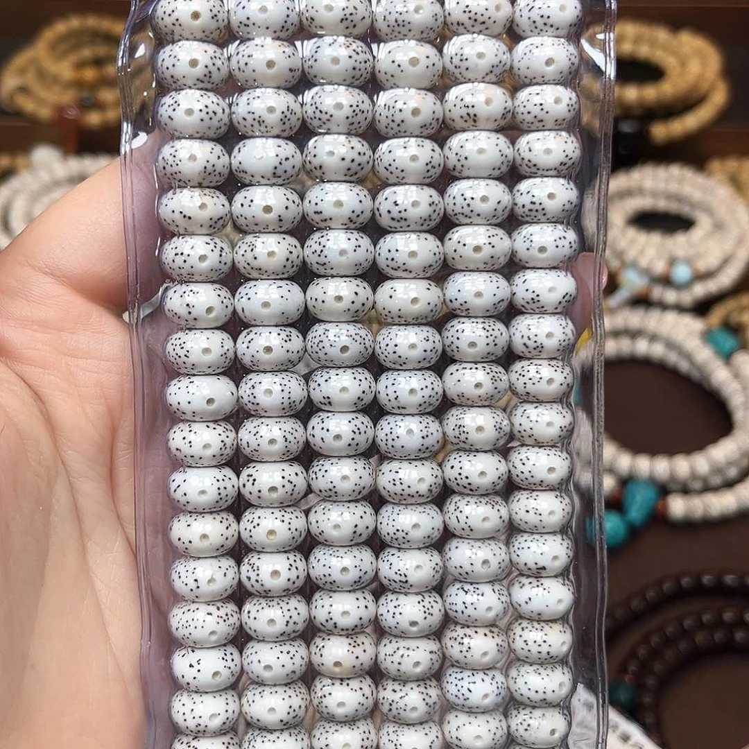 星月菩提吊坠ω****椵星月菩提子 脱脂顺白