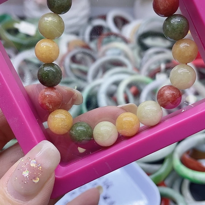 翡翠未镶嵌手链手链