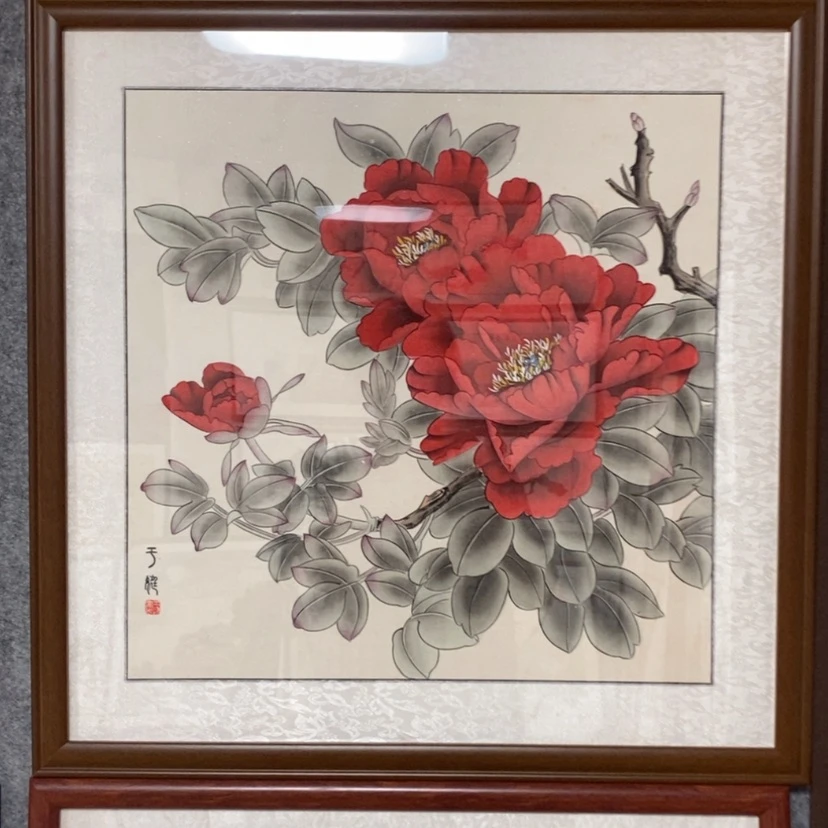 【闪购商品】国画手绘国画工笔带框