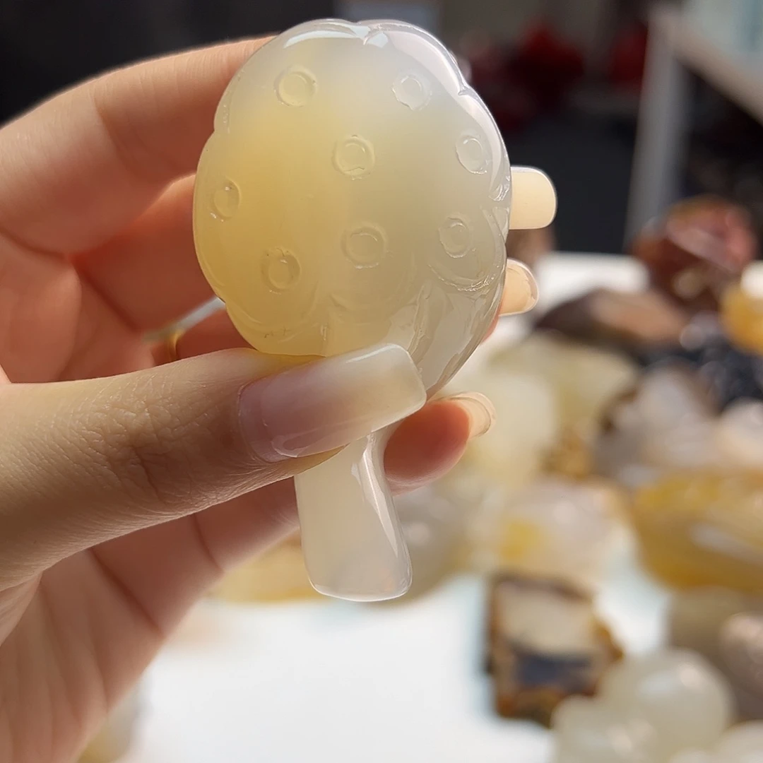 玛瑙/玉髓未镶嵌吊坠(不含链)