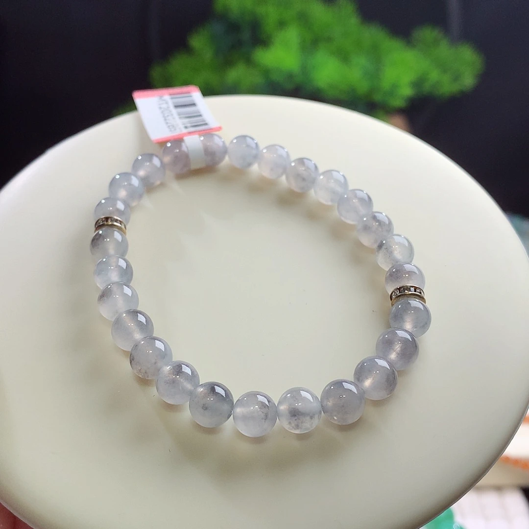 未镶嵌手串翡翠卡7mm