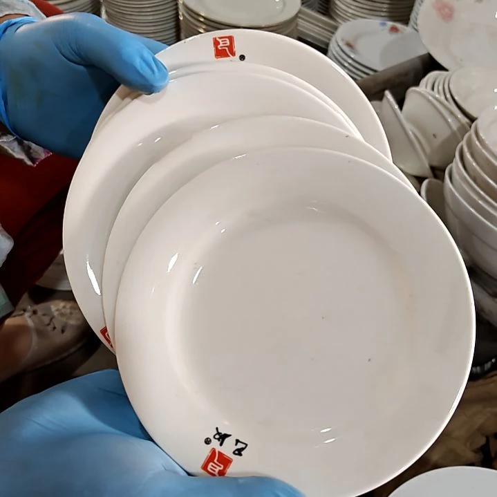 摆件陶瓷盘子碗啥都有6个15.5厘米