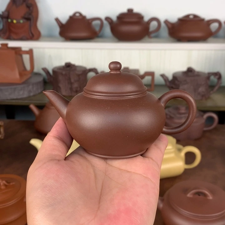 茶壶紫砂精工水平容量120