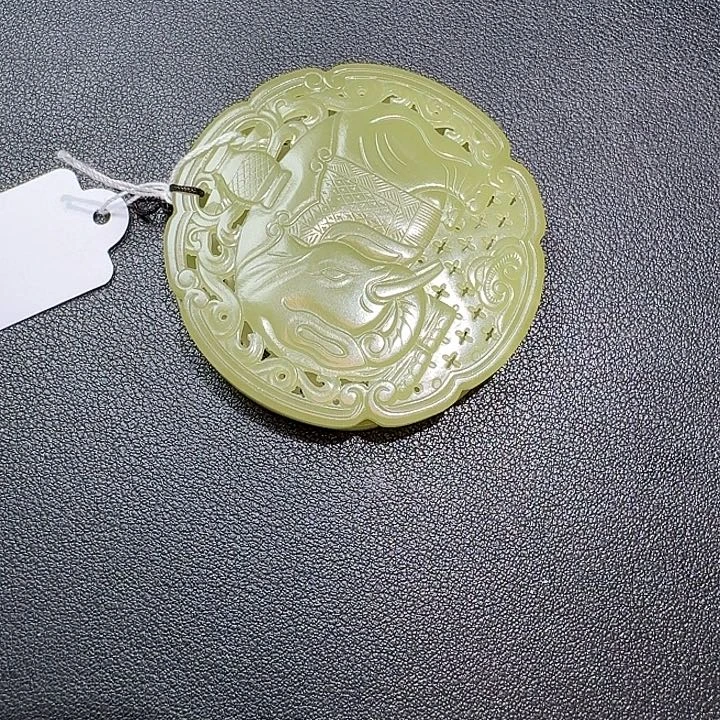 -***-和田玉未镶嵌颈饰