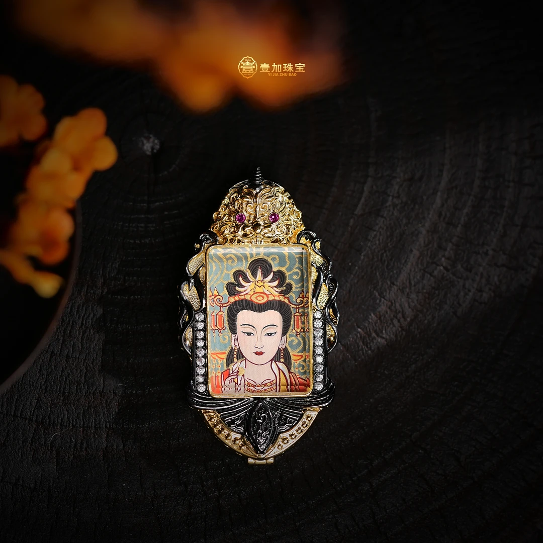 壹加小羊|狐X娘娘唐卡吊坠