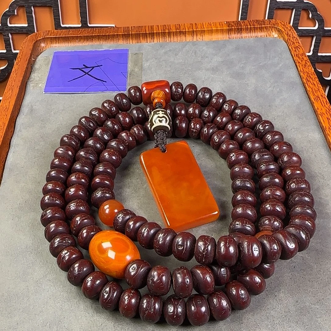 凤眼菩提吊坠脖挂