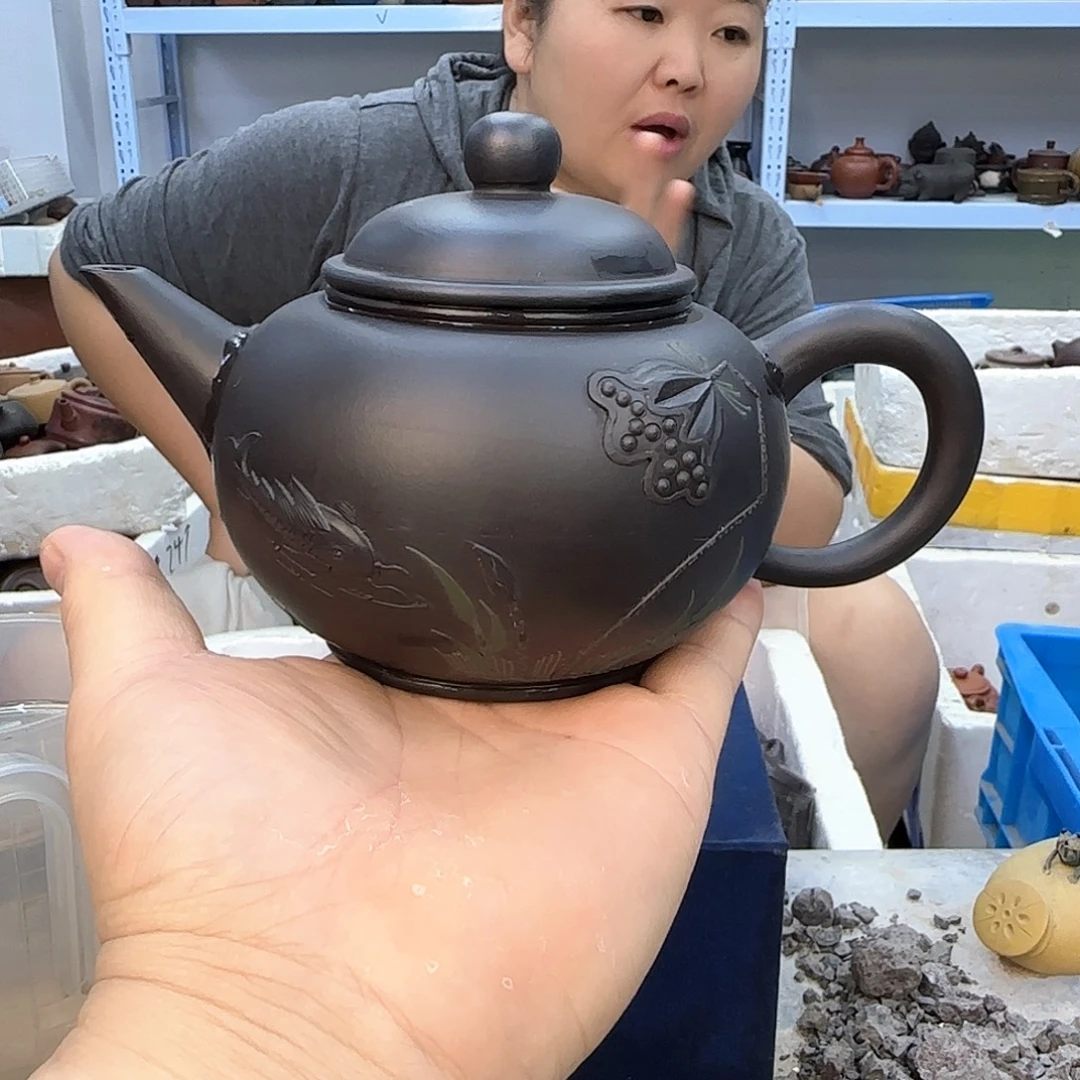 紫砂茶壶宜兴紫砂壶瑕疵处理
